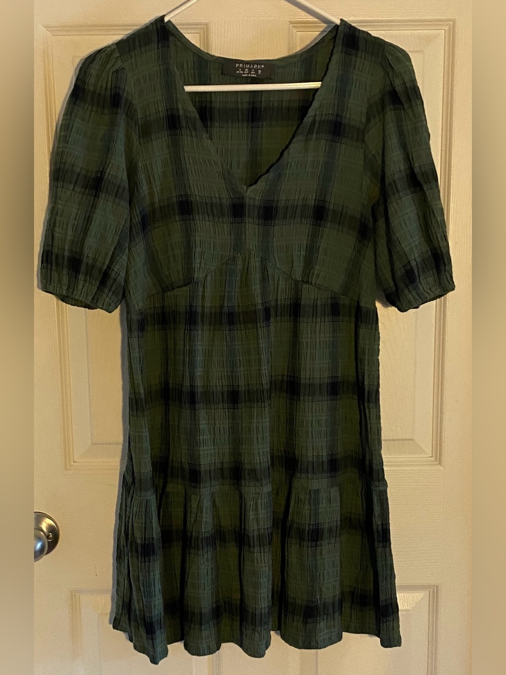 Primark Checkered Mini Dress size 4